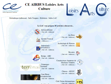 Tablet Screenshot of lac.ceairbus.com